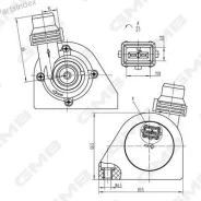 ����� GMB GEW-BM003 GMB Gewbm003 GEWBM003 ����