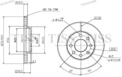 ���� ��������� �������� DF1609 (236x19,9) 6 ��� JBD0011 ����