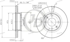 ���� ��������� �������� DF6040 (241x19) 4 ��� JBD0016 ����