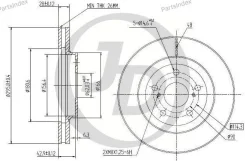 ���� ��������� �������� DF4204 (296x28) 5 ��� JBD0027 ����