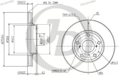 ���� ��������� �������� DF4161 (275x25) 5 ��� JBD0036 ����