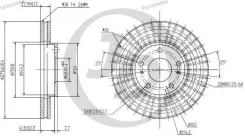 ���� ��������� �������� DF4316 (280x28) 5 ��� JBD0075 ����