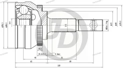 ���� ������� ABS NI017A42 JCT0024A ����