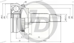 ���� ������� ABS TO055A48 JCT0061A ����