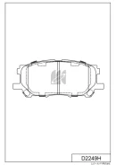 ������� ���������, �������� (� ������������ ���������) D2249H ����