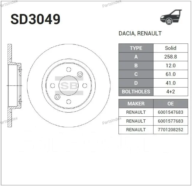 ���� ���������, �������� SD3049 ����
