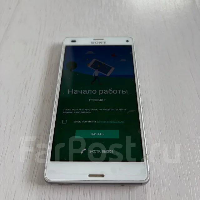 Sony Xperia Z3 Compact. �/�, 16 ��, �����, 3G, 4G LTE ����
