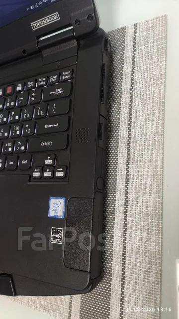 Panasonic Toughbook FZ-55. 14", 1,6����, ��� 16 ��, ���� 256���, WiFi: 1, Bluetooth: 1, ����������� �� 4��. ����