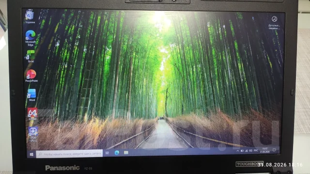 Panasonic Toughbook FZ-55. 14", 1,6����, ��� 16 ��, ���� 256���, WiFi: 1, Bluetooth: 1, ����������� �� 4��. ����