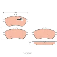 ������� ��������! �������� MB W204 1.8-2.3 07 ZF Russia GDB1736ZFR GDB1736ZFR ����