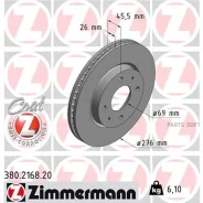 ���� ��������� Mitsubishi Lancer 03- �����. ����. Coat Z Zimmermann 380216820 Zimmermann 380216820 380216820 ����
