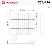 ������ ������ PSA Citroen C-Crosser, Peugeot 4007, Mitsubishi Outlander 07- Totachi TCA490 ����