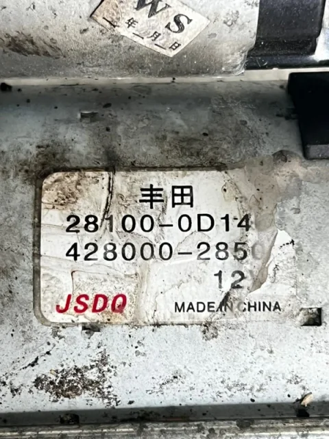 ������� Toyota Corolla 2810022040 3ZZ-FE 2810022040 ����