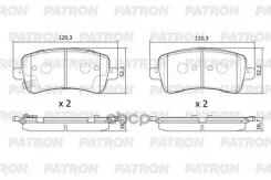 ������� ��������� �������� ���. BAIC BJ40 / Geely Di Hao / Weltmeister EX5 18- Patron ���. PBP310 PBP310 ����