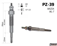 ����� ����������� 12V Mazda WLT R2 RF Suzuki (PZ39) WL0318601 ����