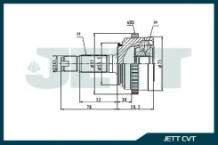 ���� ������� JETT V41-3126 ABS V413126ABS ����