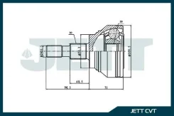 ���� ������� JETT V43-5015 V435015 ����