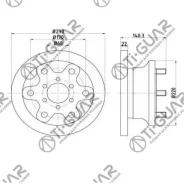 ���� ��������� /�������� /TI-GUAR ��� FIAT, Iveco Daily 1989; 290/22��; TG-42470842 8500870SX 42470842 Tiguar TG42470842 TG42470842 ����