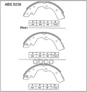 ������� ��������� ���������� ��� Allied Nippon ���. ABS0236 ABS0236 Allied Nippon ABS0236 ����