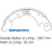 ������� ���������� �. Hyundai H100 Truck/Porter (Russia) Sangsin Brake SA140 SA140SNS [583054BA20] ! SA140 ����