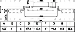���� ��������� ��� Blitz ���. BS0452 BS0452 Blitz BS0452 ����