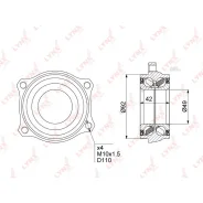 ������� ������ | ��� ����/��� | Mercedes-Benz C-Class (W203, W204) 00-13 Lynxauto WB1474 WB1474 ����