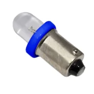 ����� ������������ 12V T4W 4W BA9s Round Blue, ME-0406B, MEGA Electric �1241 ����