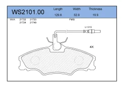 ������� ��������� �������� ����� Peugeot 46 1995 - 24Peugeot 46 1995 - 24 Jeenice WS210100 WS210100 ����
