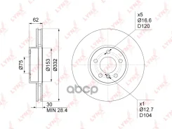 ���� ��������� ������������� (332x30) | ����� | LYNXauto ���. BN1006 BN1006 LYNXauto BN1006 ����