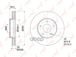 ���� ��������� ������������� (280x28) | ����� | LYNXauto ���. BN1108 BN1108 LYNXauto BN1108 ����