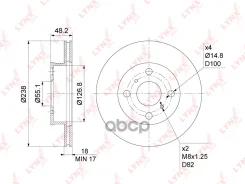 ���� ��������� ������������� (238x18) | ����� | LYNXauto ���. BN1166 BN1166 LYNXauto BN1166 ����