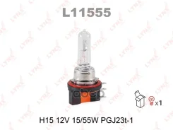 ����� H15 12V 15/55W PGJ23t-1 LYNXauto ���. L11555 L11555 LYNXauto L11555 ����