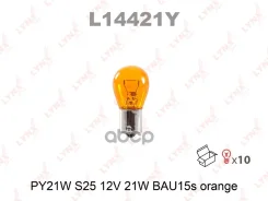 ����� PY21W 12V BAU15S Orange LYNXauto ���. L14421Y L14421Y LYNXauto L14421Y ����