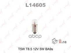 ����� T5W 12V BA9S LYNXauto ���. L14605 L14605 LYNXauto L14605 ����
