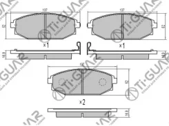 ��������� ������� /�������� /TI-GUAR /Hyundai Galloper 1991- Mitsubishi Pajero -2002 Kia Sorento 2002-2008; TG-3232; 58101M1A10 S2000100 S2000028 Tigu...