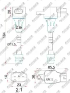 ������� ��������� TI-GUAR /Nissan 1996- QG13DE QG15DE QG18DE GA15DE; TG-22448-6N015; 224486N000 224486N001 224486N002 Tiguar TG224486N015 TG224486N015...