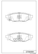 ������� �������� �. Subaru Legacy 2.0i/Outback 2.5i 03 MK Kashiyama ���. D7064MH D7064M D7064MH ����