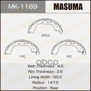 ������� ��������� Nissan Navara (D22) 99-, Pathfinder (R50) 97- ���������� Masuma 11403 Masuma ���. MK-1189 MK1189 ����