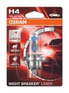 ����� H4 12V 60/55W P43t Night Breaker Laser +150% ������ ����� 1 ��. Osram ���. 64193NL01B 64193NL01B Osram 64193NL01B ����