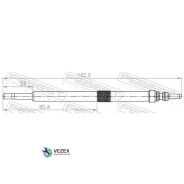 ����� ����������� Nissan Primastar X83 2002.07- Febest 24642003 24642003 ����