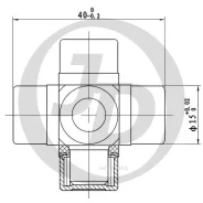 ���������� ������� 40.00x15.05 ST1540 JUST Drive JTU0003S �� Celica 93-99, �arina ED 93-98, Corona Exiv 93-98; NI Almera (N16) 00-06; BMW 3 (E36) 90-0...