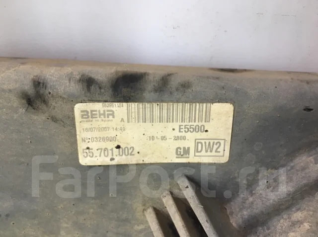 ���������� ��������� Opel Corsa 2007 55701002 D 1.2 I 55701002 ����