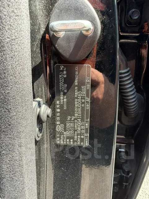 Hyundai Equus. KMHGG41EBAU008465, G6DA ����
