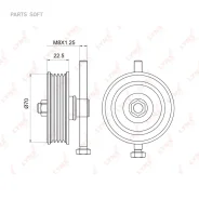 ����� �������� ���������� ����� Lynxauto PB5042 PB5042 ����
