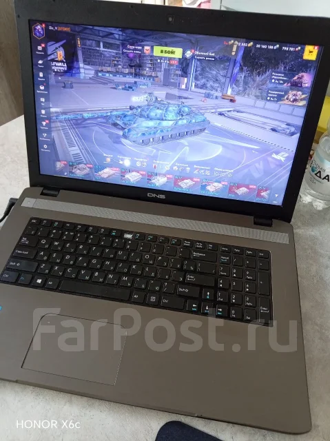 DNS. 17.3", ��� 8 ��, ���� 500���, WiFi: 1, Bluetooth: 1 ����