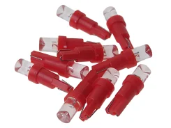 ����� ������������ 12V T5 W2x4.6d � �������� B8.5d 1 CONE Red, 050212R, MEGA Electric ME050212R ����