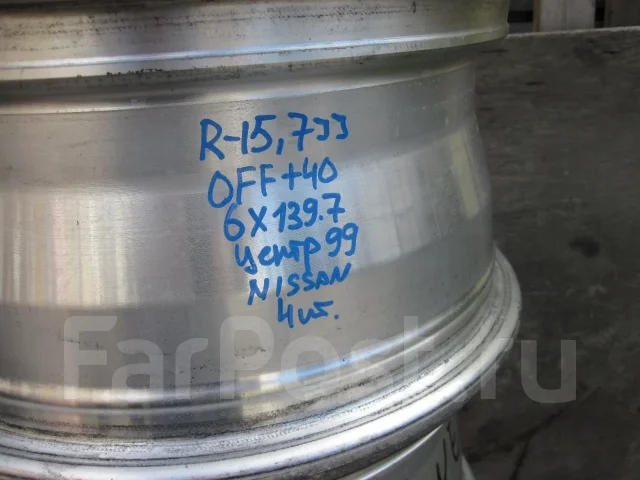 Nissan. 7.0x15", 6x139.7, ET40, �� 100,1���. ����