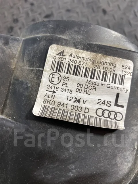���� ����� Audi A4 B8 (2007�2012) 8K0941003D 8K0941003D ����