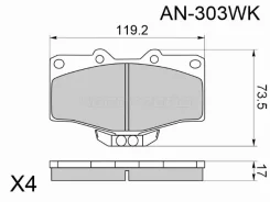 ������� ��������� AN-303WK, �������� AN303WK ����