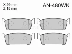 ������� ��������� AN-480WK, ������ AN480WK ����